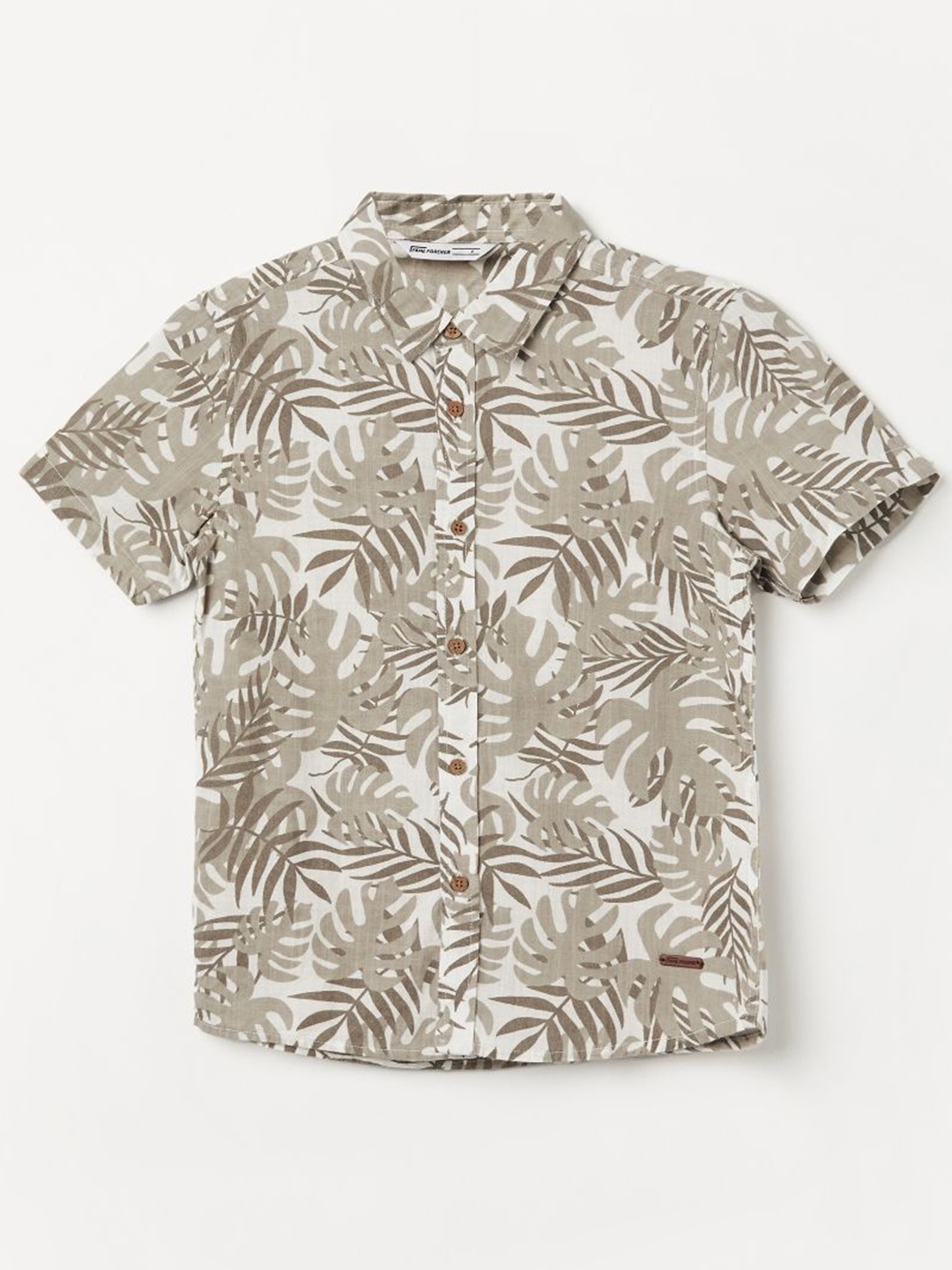 Fame Forever by Lifestyle Boys Spread Collar Floral Printed Cotton Casual Shirt, Beige
Fame Forever by Lifestyle Boys Spread Collar Floral Printed Cotton Casual Shirt, Beige