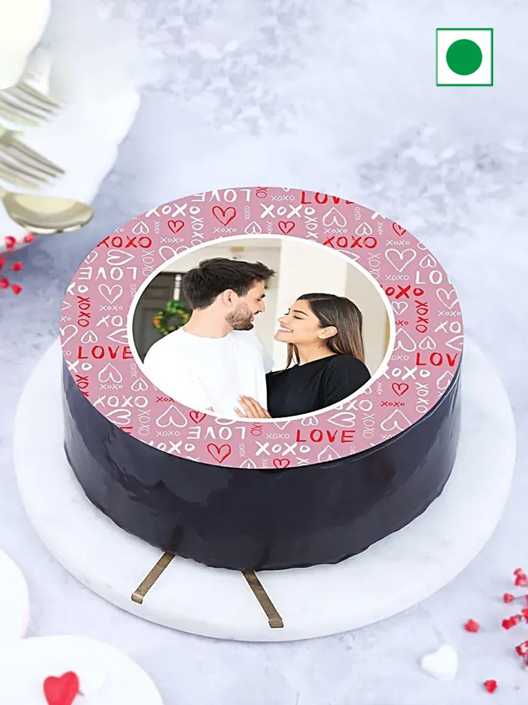 fnp Personalized Chocolate Flavour Eggless Valentines Day Round Shaped Cake 2 Kg, Brown
fnp Personalized Chocolate Flavour Eggless Valentines Day Round Shaped Cake 2 Kg, Brown