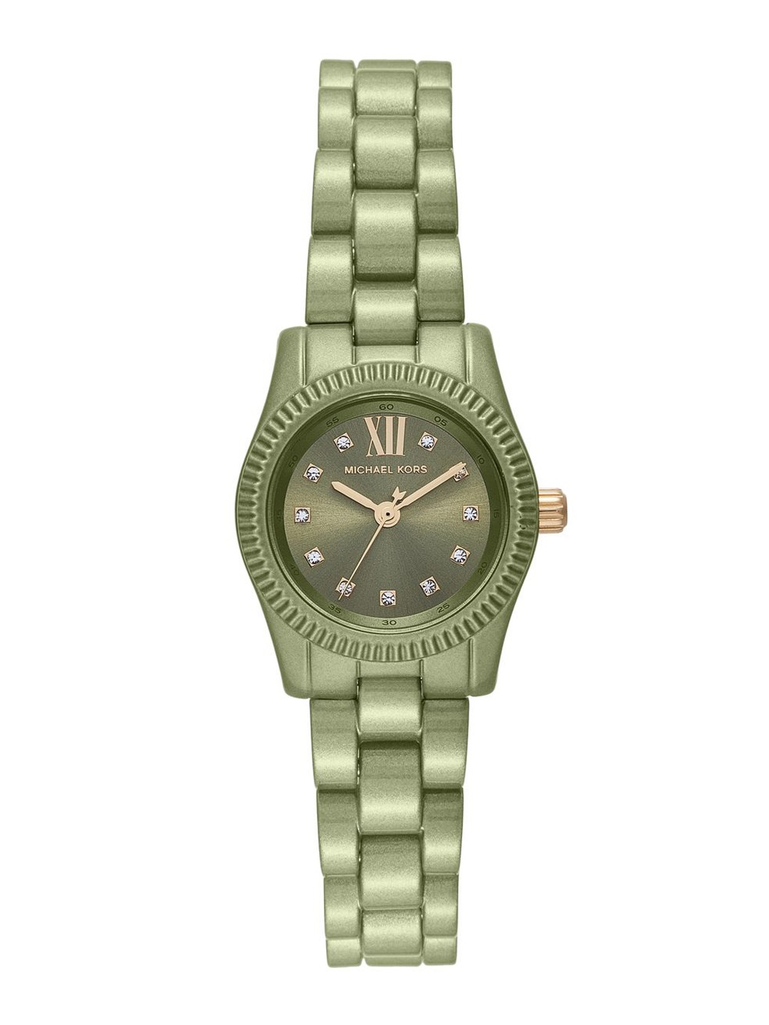 Michael Kors Women Embellished Dial & Stainless Steel Straps Analogue Watch MK7517LE, Green
Michael Kors Women Embellished Dial & Stainless Steel Straps Analogue Watch MK7517LE, Green