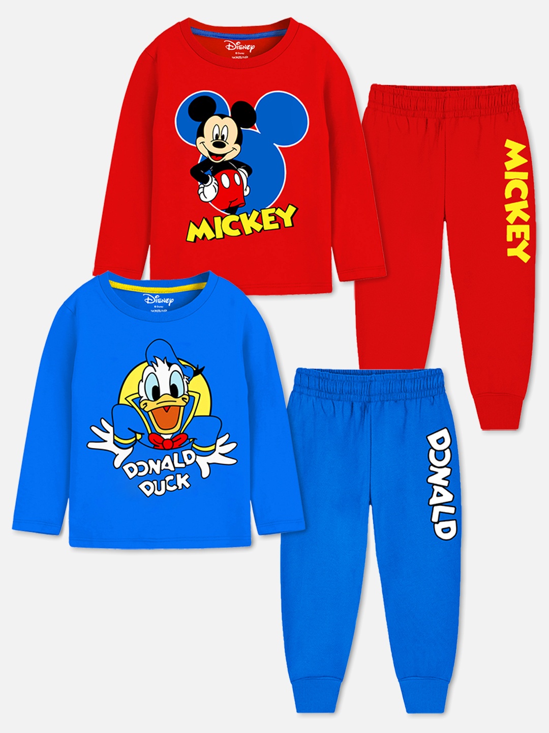 Disney By Miss and Chief Boys Pack Of 2 Mickey & Friends Printed Night Suit, Red
Disney By Miss and Chief Boys Pack Of 2 Mickey & Friends Printed Night Suit, Red