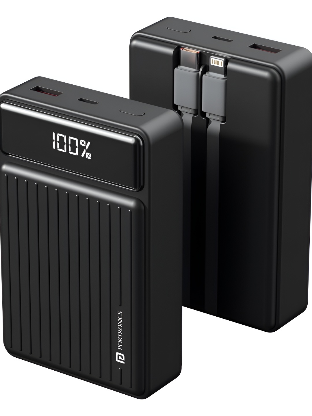 Portronics Luxcell Bind Mini 20K 20000mAh Power Bank With 22.5W Fast Charging, Black
Portronics Luxcell Bind Mini 20K 20000mAh Power Bank With 22.5W Fast Charging, Black