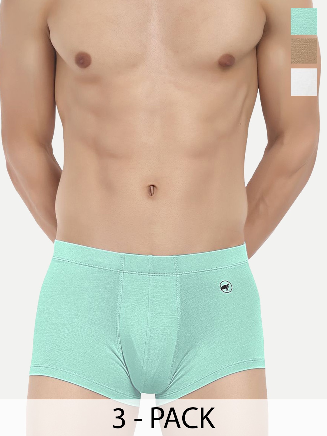 LOGGERHEAD Men Pack Of 3 Cotton Inner Elastic Short Trunks LHIT012-Sinopia-Water-White, Beige
LOGGERHEAD Men Pack Of 3 Cotton Inner Elastic Short Trunks LHIT012-Sinopia-Water-White, Beige