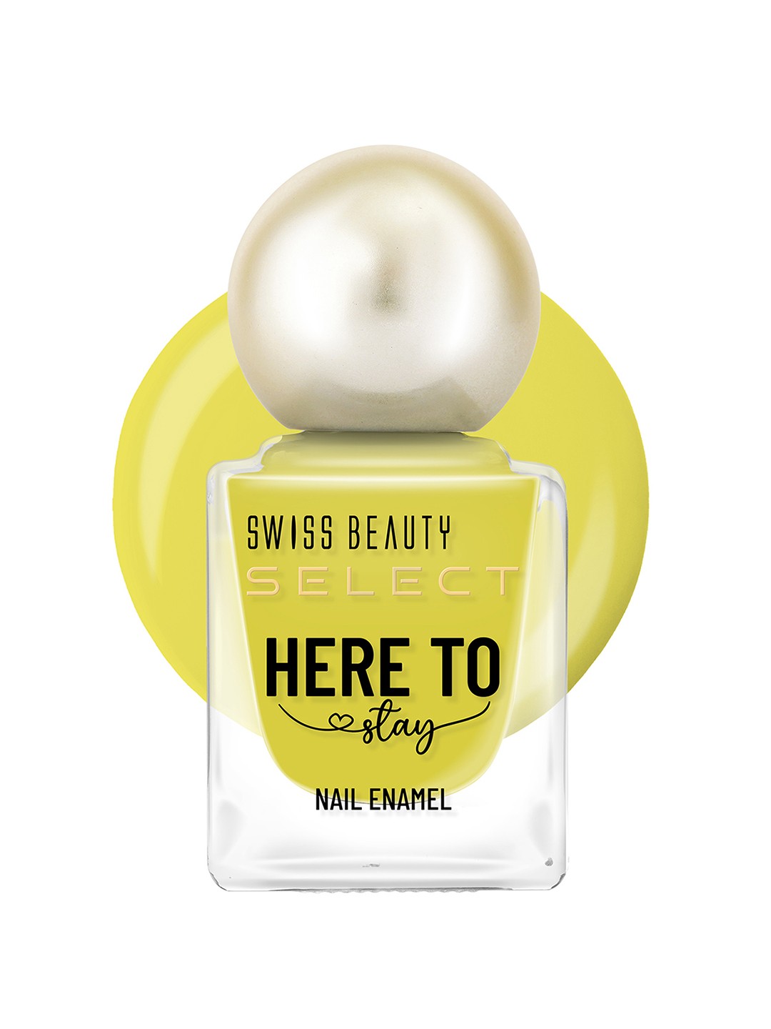 SWISS BEAUTY Select Here to Stay Long Lasting Nail Enamel 12 ml - Twisted Green 07, Yellow
SWISS BEAUTY Select Here to Stay Long Lasting Nail Enamel 12 ml - Twisted Green 07, Yellow