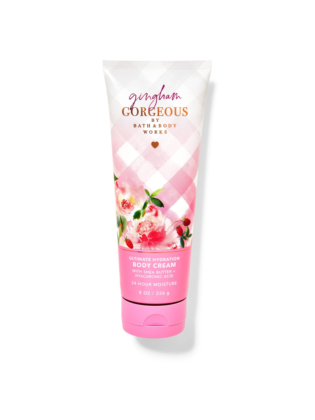 Bath & Body Works Gingham Gorgeous Ultimate Hydration Body Cream with Shea Butter - 226g, Pink
Bath & Body Works Gingham Gorgeous Ultimate Hydration Body Cream with Shea Butter - 226g, Pink