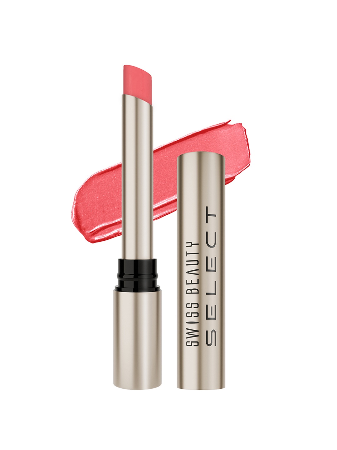 SWISS BEAUTY Select High On Shine Long Lasting Lipstick with Vitamin E - Powerful Pink 11, Peach
SWISS BEAUTY Select High On Shine Long Lasting Lipstick with Vitamin E - Powerful Pink 11, Peach