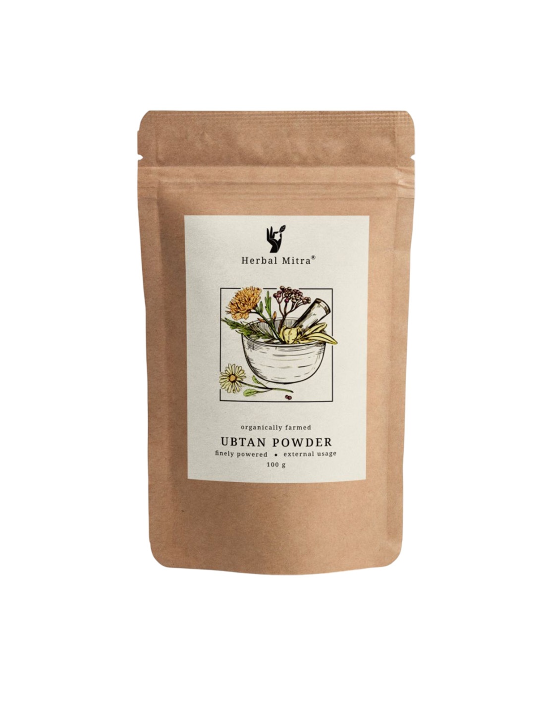Herbal Mitra Natural & Pure Ubtan Powder For Dark Spot Removal Face Pack - 100 g, Brown
Herbal Mitra Natural & Pure Ubtan Powder For Dark Spot Removal Face Pack - 100 g, Brown