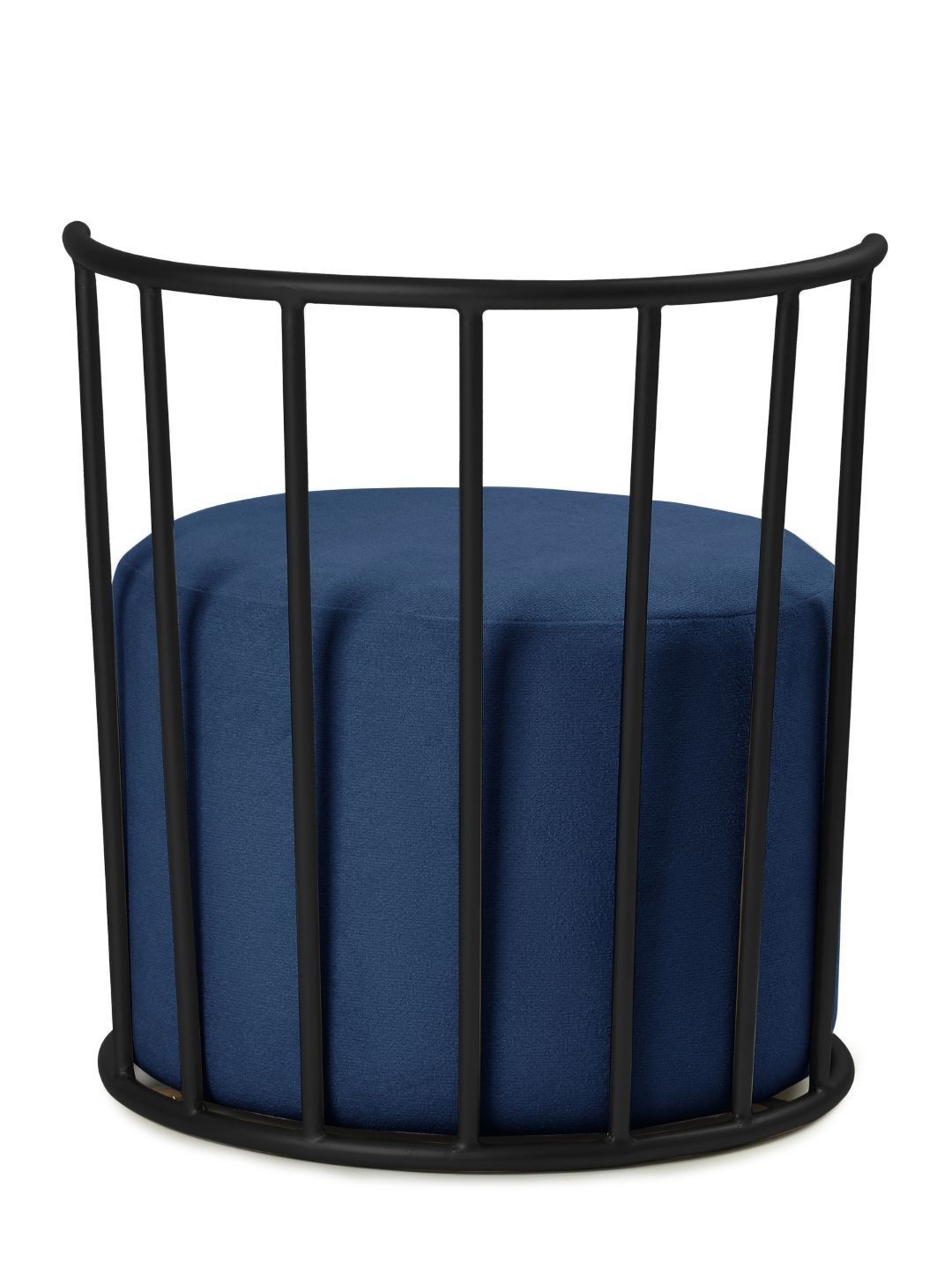 Blck Homes Roman Pouffe Blue & Black Cotton & Metal Cylindrical Without Storage Ottoman
Blck Homes Roman Pouffe Blue & Black Cotton & Metal Cylindrical Without Storage Ottoman