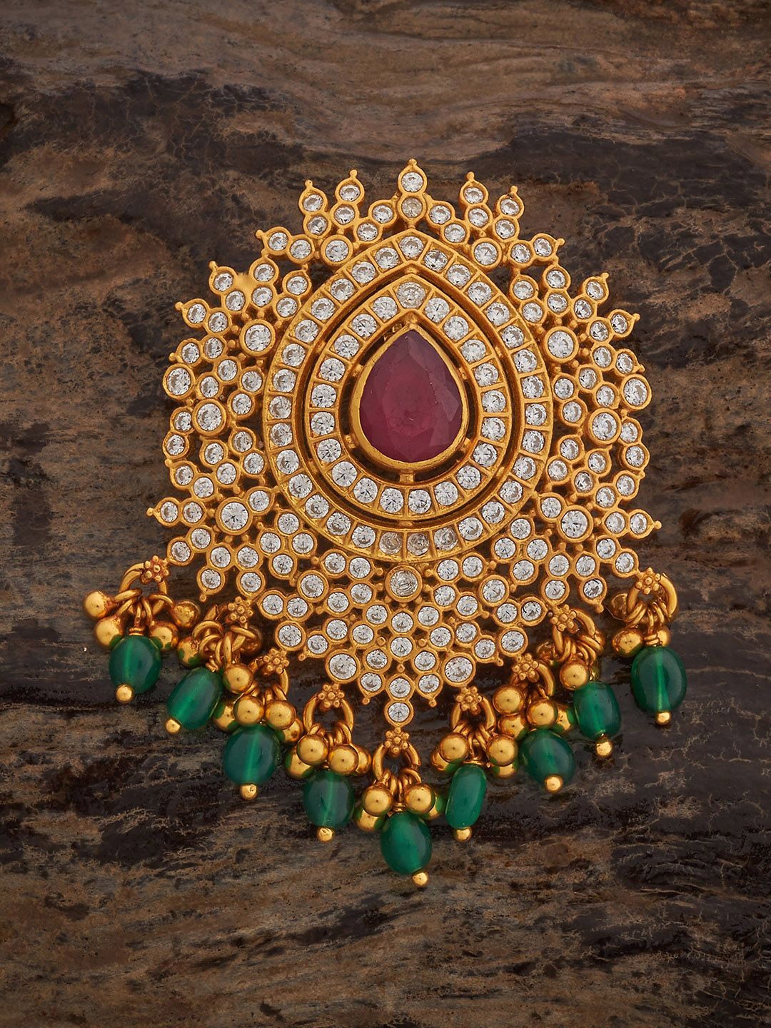 Kushal's Fashion Jewellery 92.5 Silver Gold-Plated Zircon Studded Contemporary Pendant
Kushal's Fashion Jewellery 92.5 Silver Gold-Plated Zircon Studded Contemporary Pendant