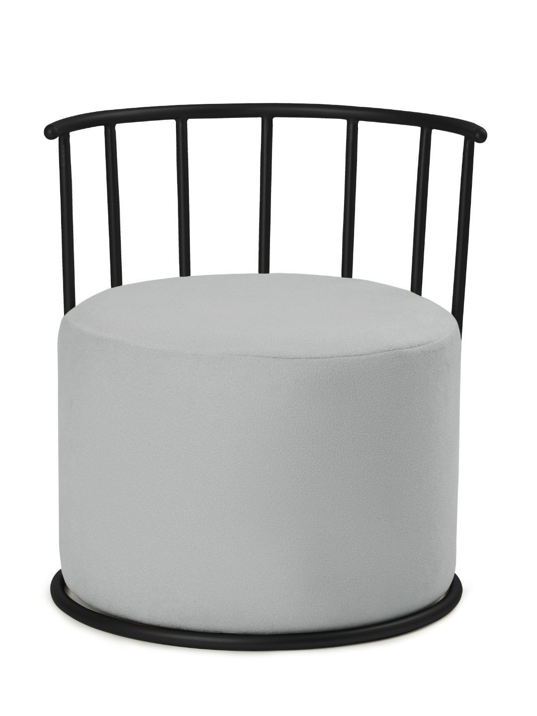 Blck Homes Roman Pouffe Grey & Black Cotton & Metal Cylindrical Without Storage Ottoman
Blck Homes Roman Pouffe Grey & Black Cotton & Metal Cylindrical Without Storage Ottoman