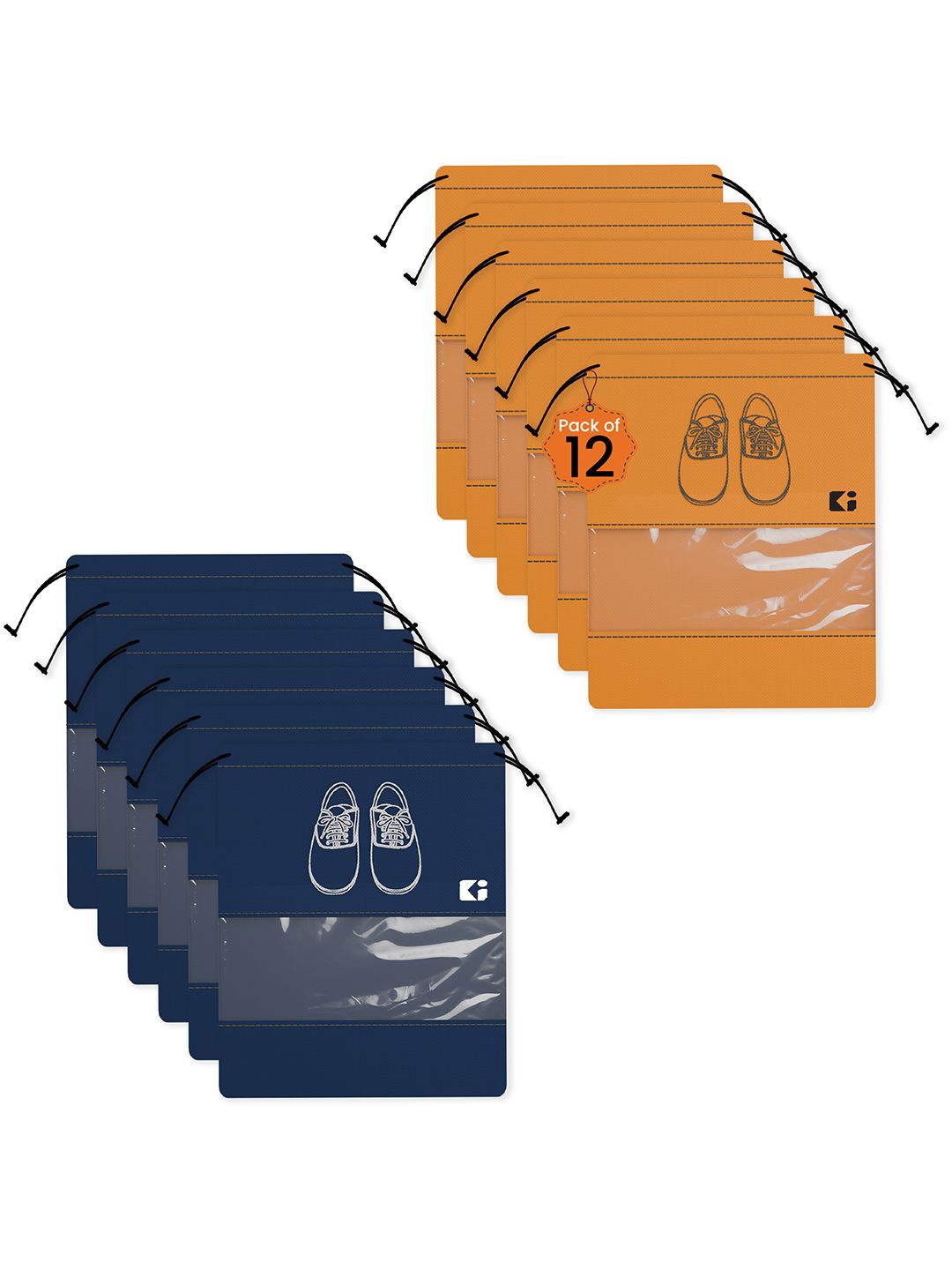 Kuber Industries Navy Blue & Orange Coloured 12 Pieces Printed Non-Woven Shoe Cover Bags
Kuber Industries Navy Blue & Orange Coloured 12 Pieces Printed Non-Woven Shoe Cover Bags