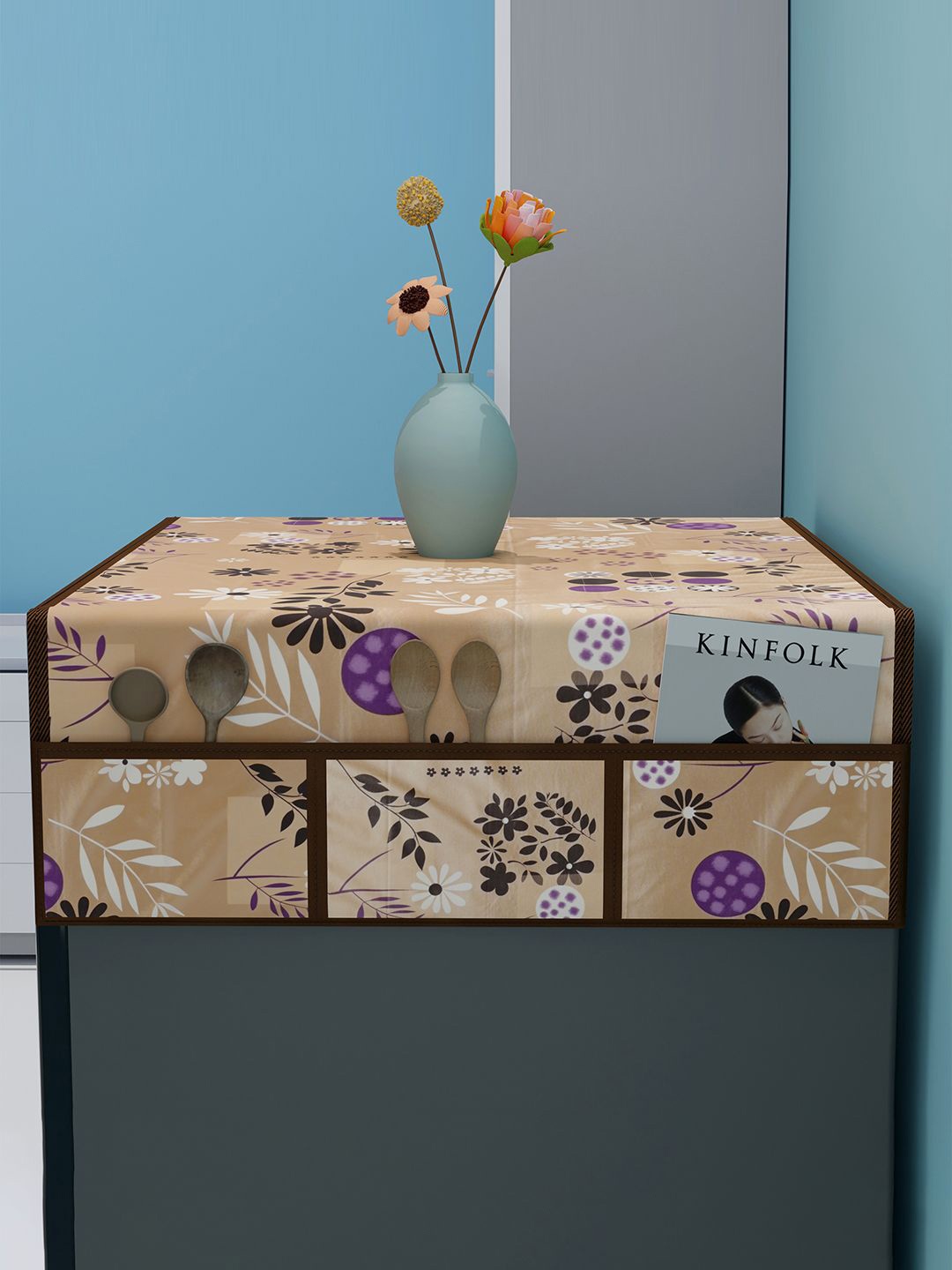 Kuber Industries Brown & White Printed Waterproof Appliance Fridge Cover With 6 Pockets
Kuber Industries Brown & White Printed Waterproof Appliance Fridge Cover With 6 Pockets