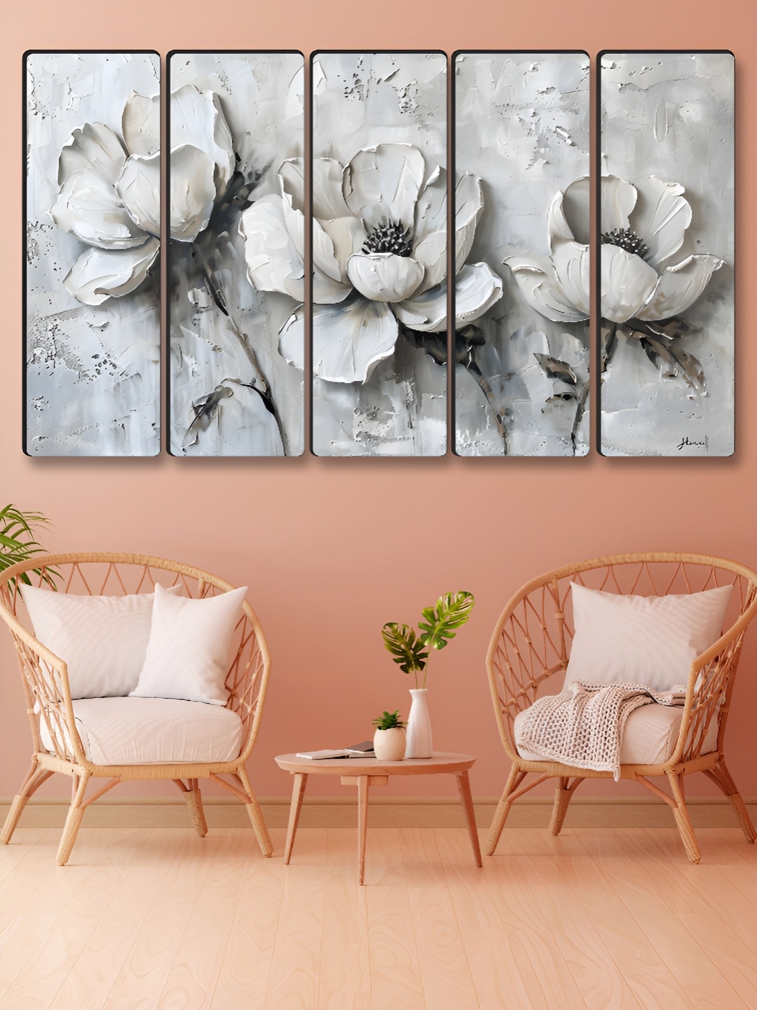 Myntra Elegant Homes Grey And Black 5 Pieces Canvas Floral and Botanical Wall Paintings
Myntra Elegant Homes Grey And Black 5 Pieces Canvas Floral and Botanical Wall Paintings