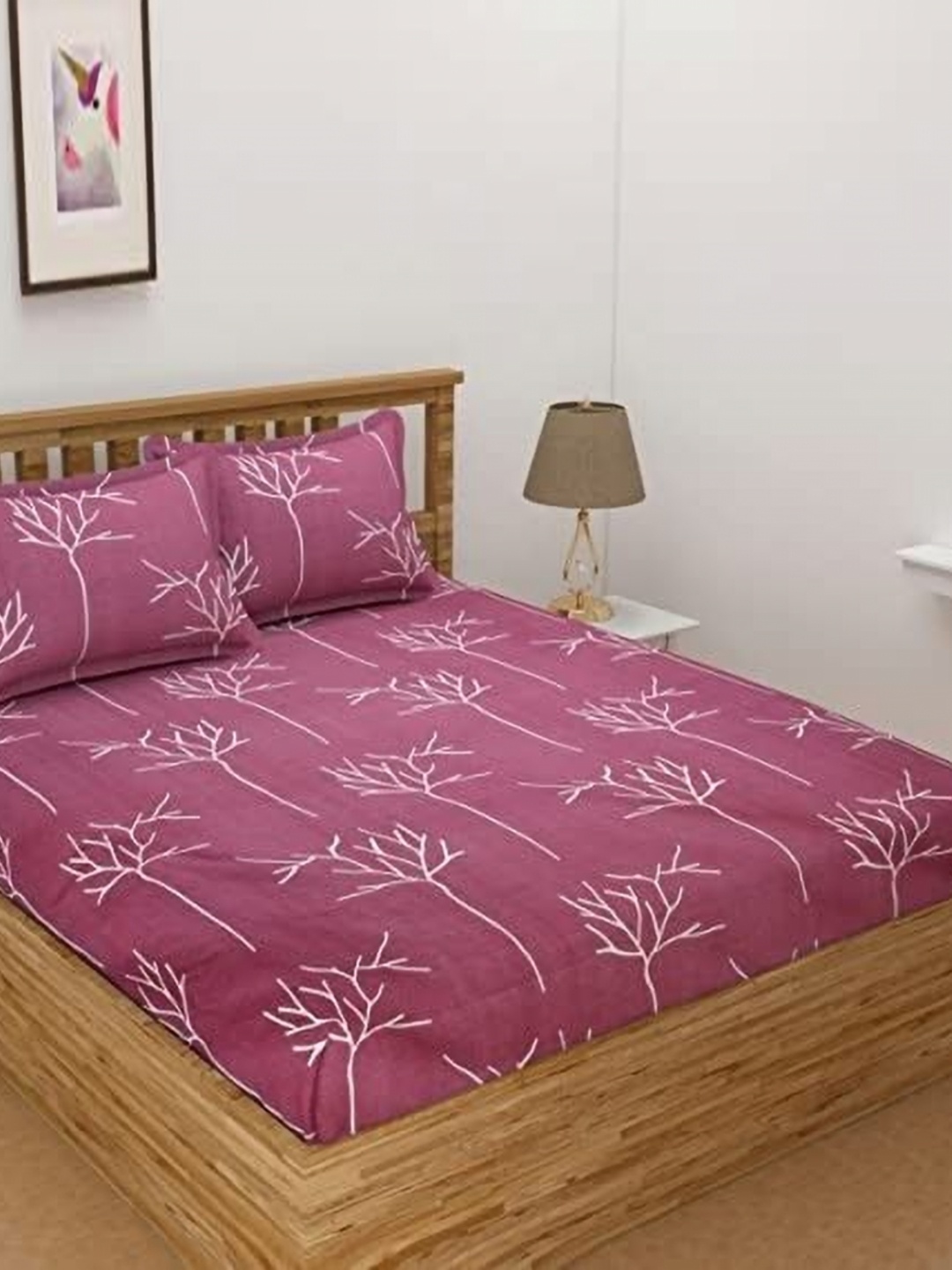 BELVOSTUM Floral Fitted Collection Purple Floral 220 TC King Bedsheet Set 2.28 m x 2.14 m
BELVOSTUM Floral Fitted Collection Purple Floral 220 TC King Bedsheet Set 2.28 m x 2.14 m
