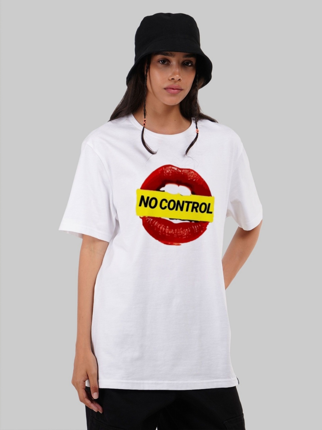 Underrated Club Women Typography Printed Drop-Shoulder Sleeves Bio Finish Applique T-shirt, White
Underrated Club Women Typography Printed Drop-Shoulder Sleeves Bio Finish Applique T-shirt, White