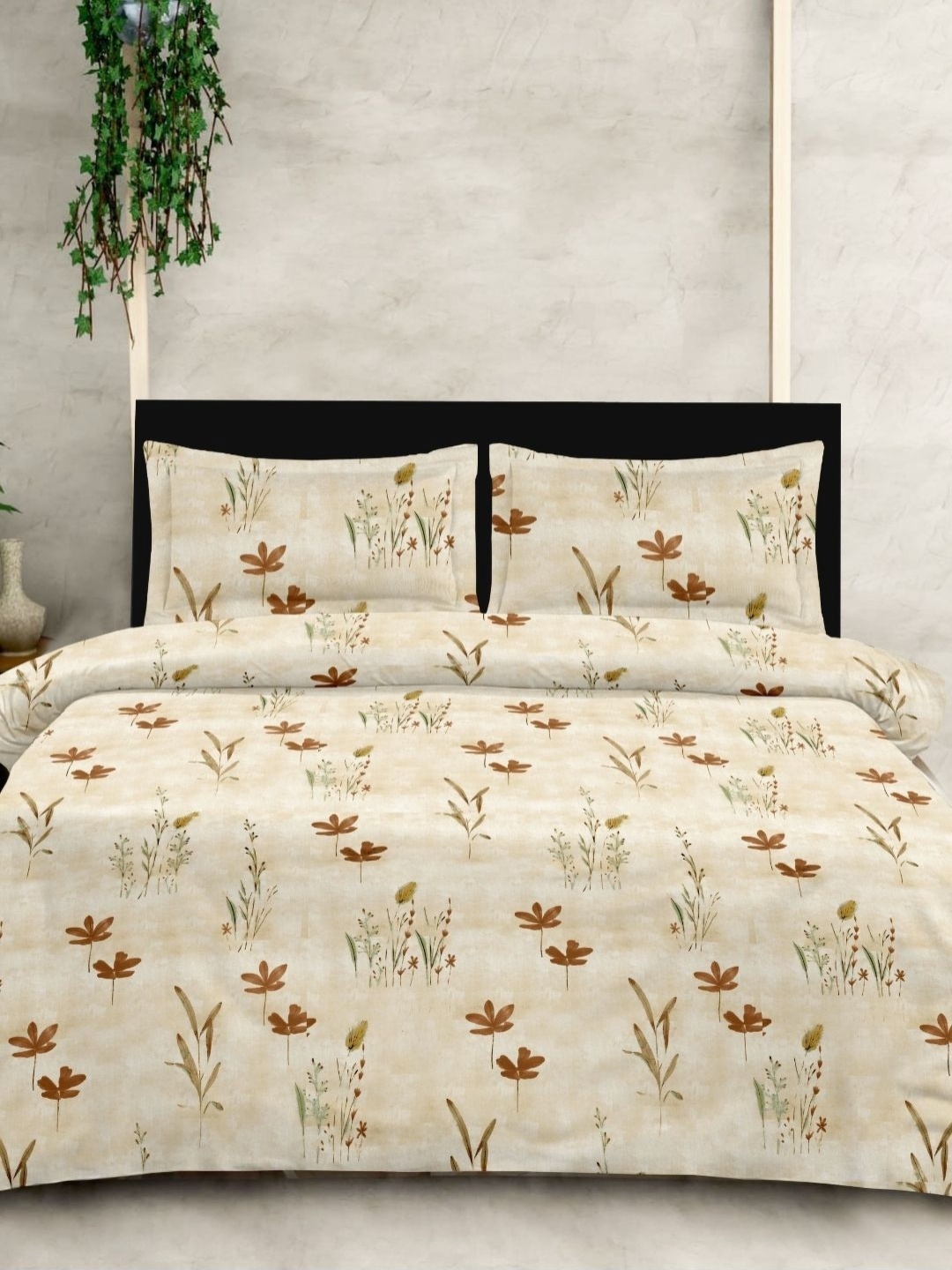 Sleeping Owls-because your sleep matters Brown Pure Cotton King Bedsheet Set 2.74m x 2.74m, Beige
Sleeping Owls-because your sleep matters Brown Pure Cotton King Bedsheet Set 2.74m x 2.74m, Beige