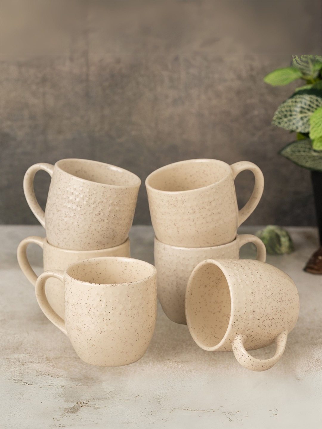 Clay Craft Fine Ceramic Apex Beige Coffee Mugs Set Of 6, Cups For Tea & Coffee, Mugs Set
Clay Craft Fine Ceramic Apex Beige Coffee Mugs Set Of 6, Cups For Tea & Coffee, Mugs Set