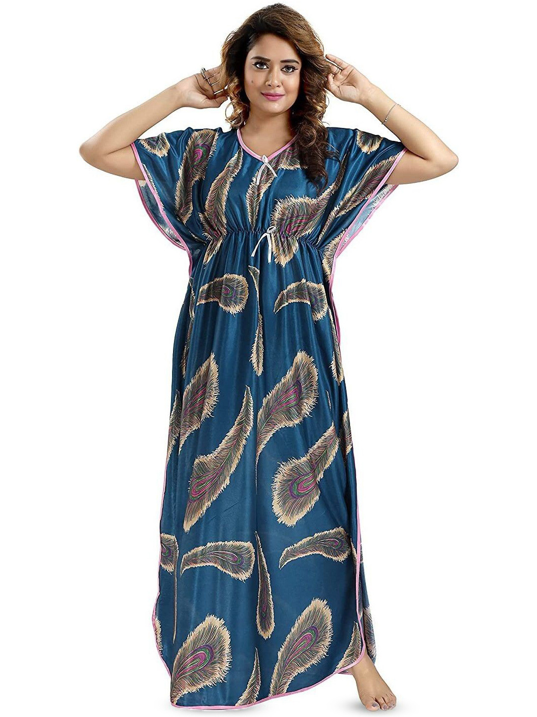 PR PINK ROYAL Printed Maxi Nightdress, Black
PR PINK ROYAL Printed Maxi Nightdress, Black