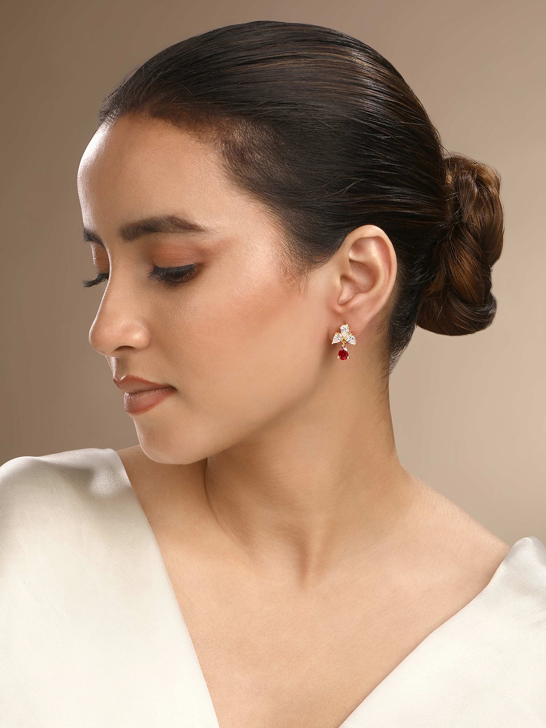 Sica Jewellery Sterling Silver Rhodium-Plated Cubic Zirconia Studded Floral Studs, Pink
Sica Jewellery Sterling Silver Rhodium-Plated Cubic Zirconia Studded Floral Studs, Pink