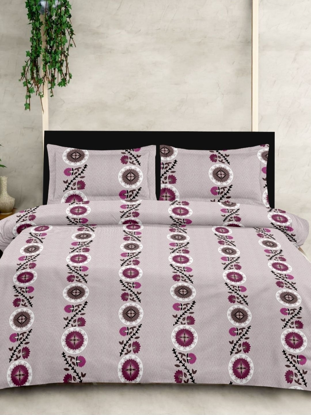 Sleeping Owls-because your sleep matters White Pure Cotton King Bedsheet Set 2.74m x 2.74m, Purple
Sleeping Owls-because your sleep matters White Pure Cotton King Bedsheet Set 2.74m x 2.74m, Purple