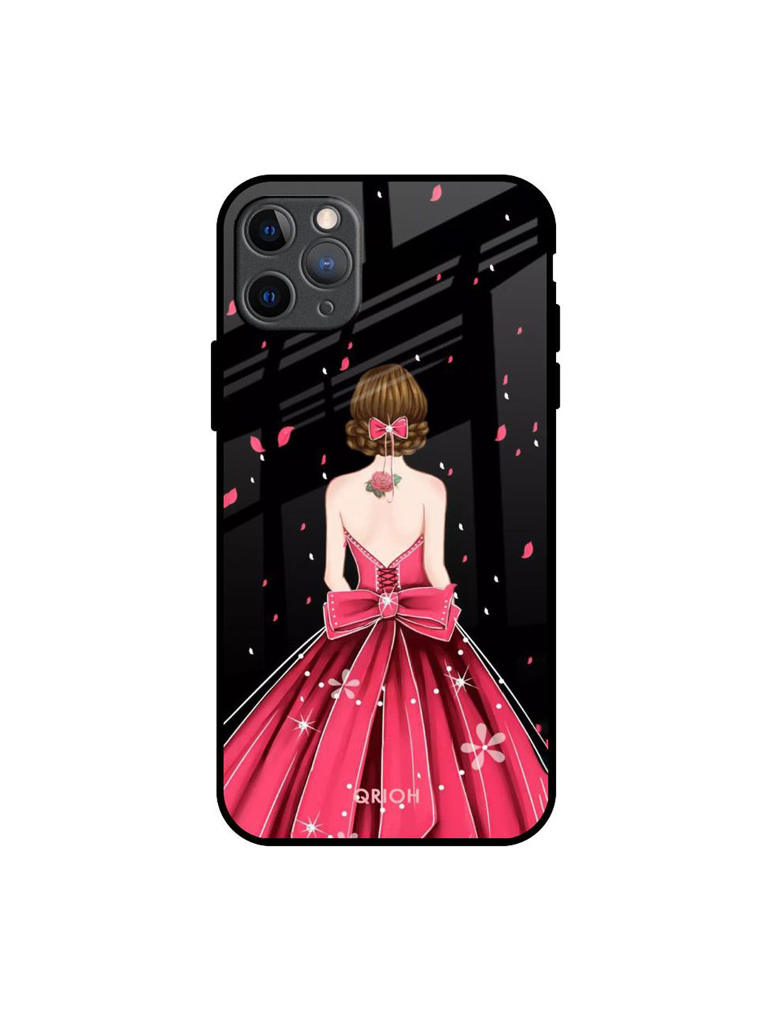 QRIOH Fashion Princess Printed iPhone 11 Pro Max Back Case, Black
QRIOH Fashion Princess Printed iPhone 11 Pro Max Back Case, Black