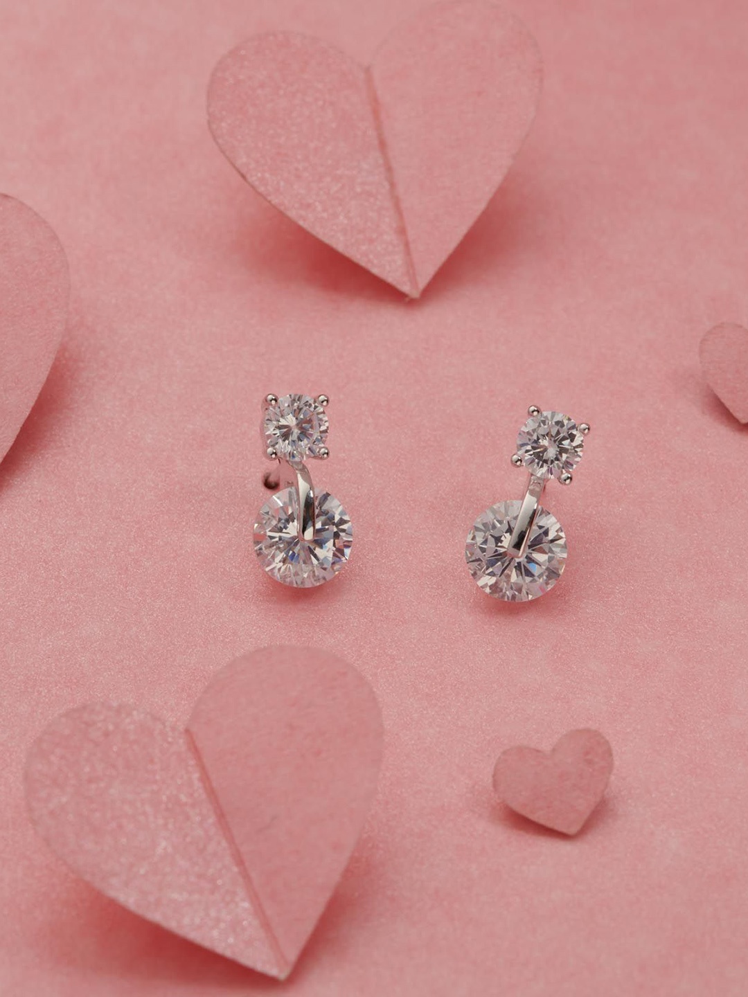 Gargi by P. N. Gadgil & Sons 925 Sterling Silver Artificial Stone Studded Circular Studs
Gargi by P. N. Gadgil & Sons 925 Sterling Silver Artificial Stone Studded Circular Studs