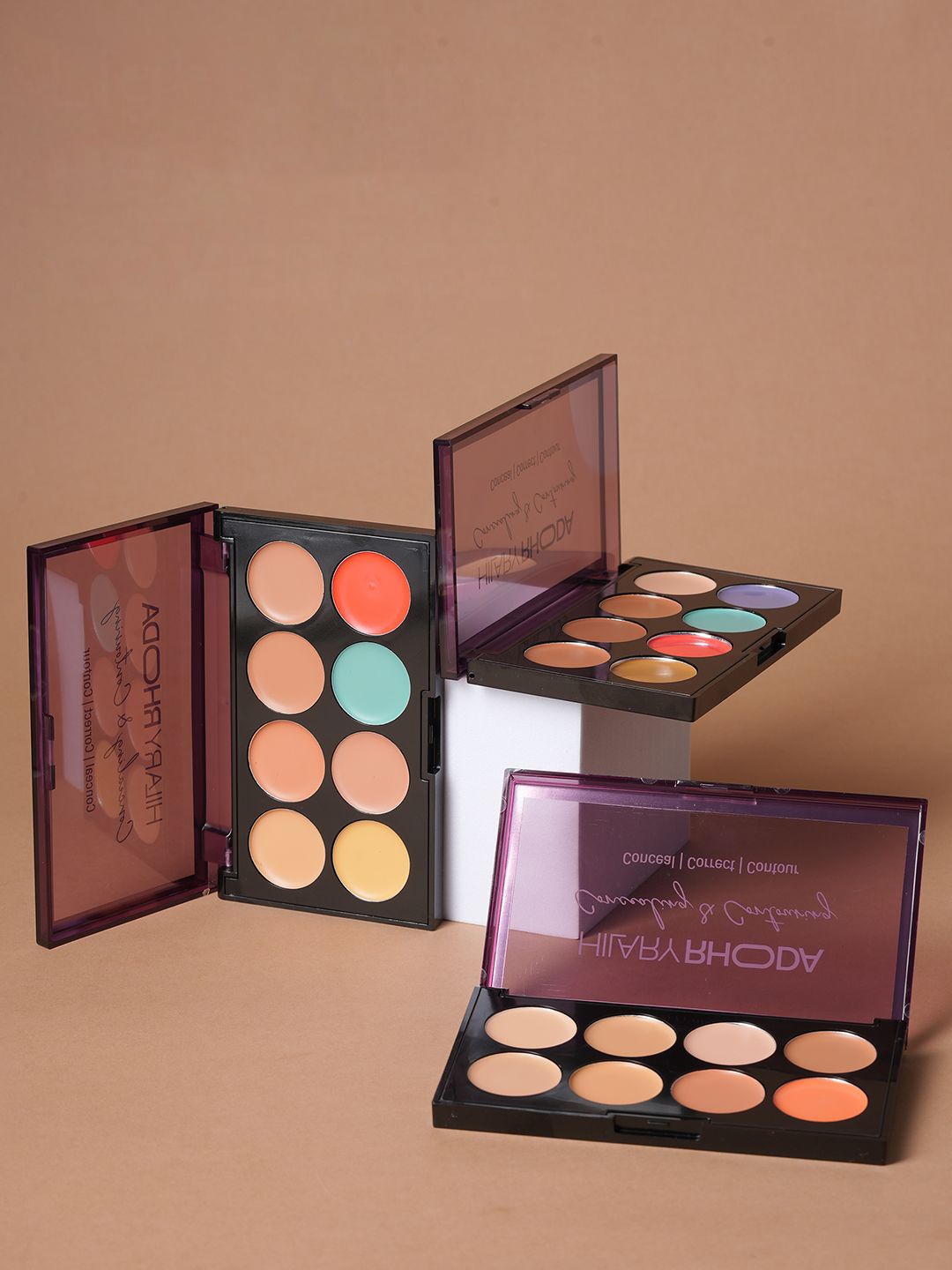 Hilary Rhoda 8 Shade Palette Colour Correct With High Coverage Concealer- 12 g -3, Blue
Hilary Rhoda 8 Shade Palette Colour Correct With High Coverage Concealer- 12 g -3, Blue