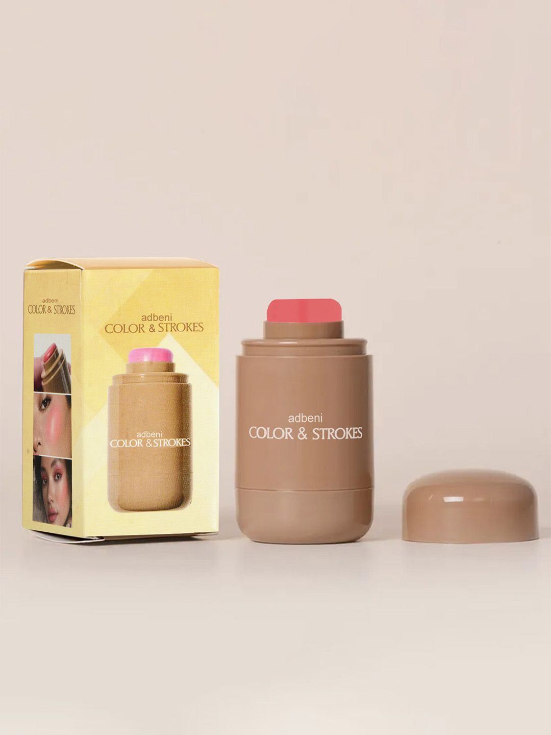 Adbeni 3 In 1 High Pigment Premium Multi-Use Creamy Stick Blush- New York Pink- 03
Adbeni 3 In 1 High Pigment Premium Multi-Use Creamy Stick Blush- New York Pink- 03