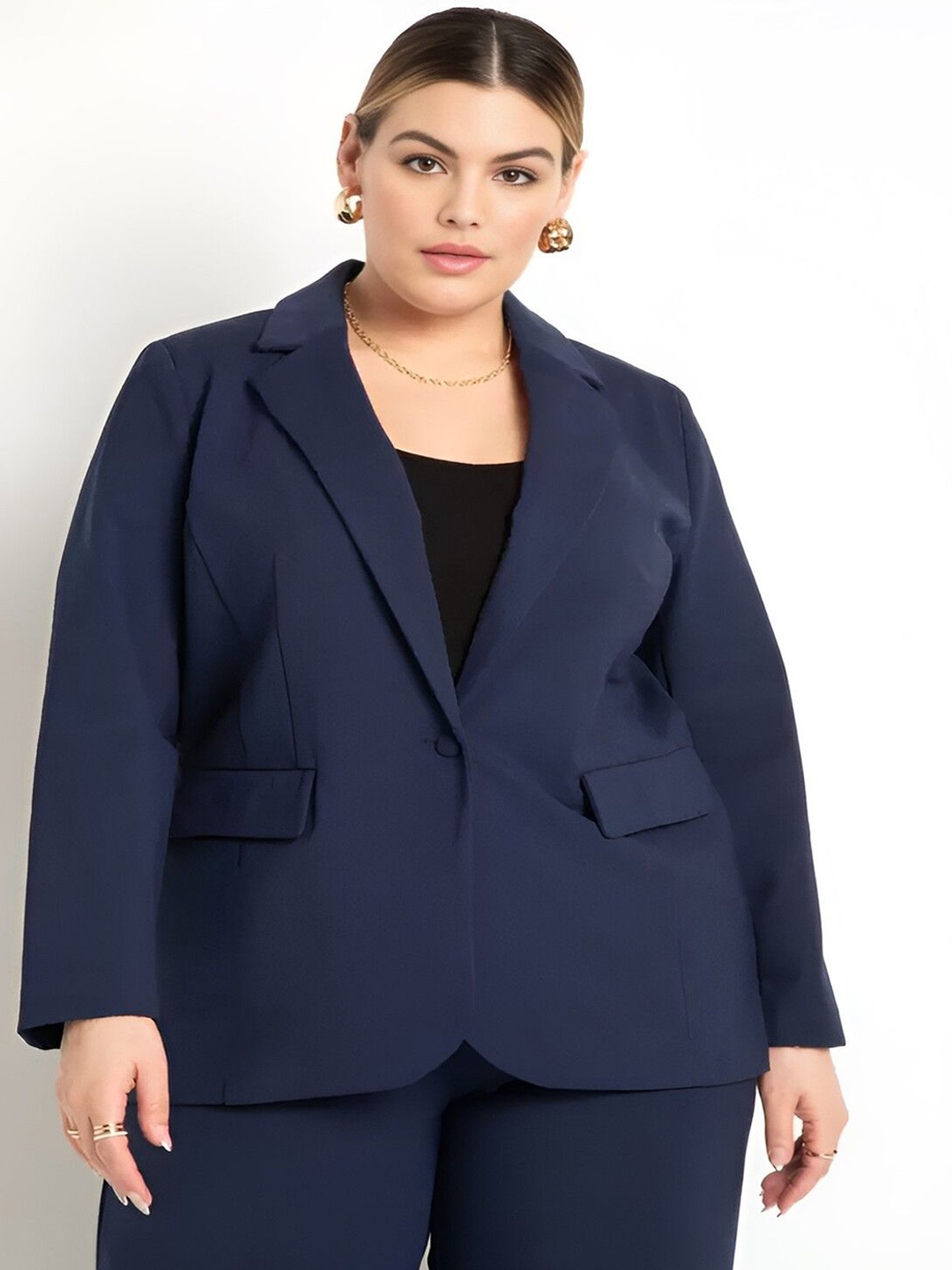 Shiv traders collection Single-Breasted Notched Lapel Collar Cotton Formal Blazers, Navy blue
Shiv traders collection Single-Breasted Notched Lapel Collar Cotton Formal Blazers, Navy blue