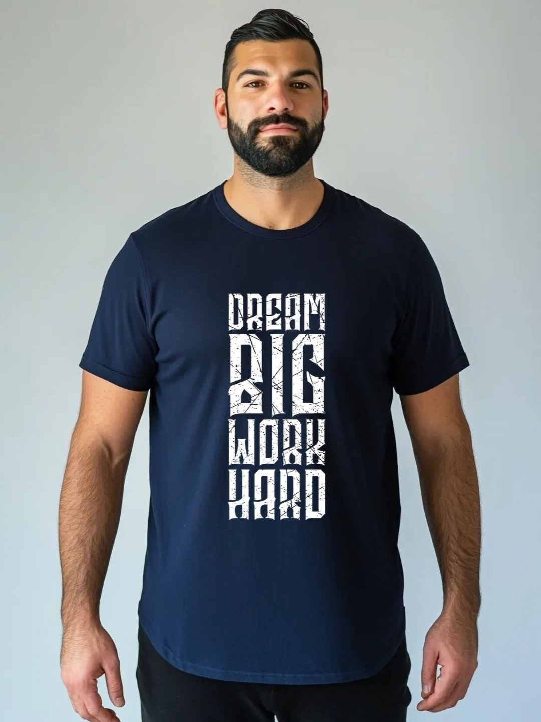 Toodle Plus Unisex Plus Size Graphic Printed Round Neck Pure Cotton T-Shirt, Navy blue
Toodle Plus Unisex Plus Size Graphic Printed Round Neck Pure Cotton T-Shirt, Navy blue