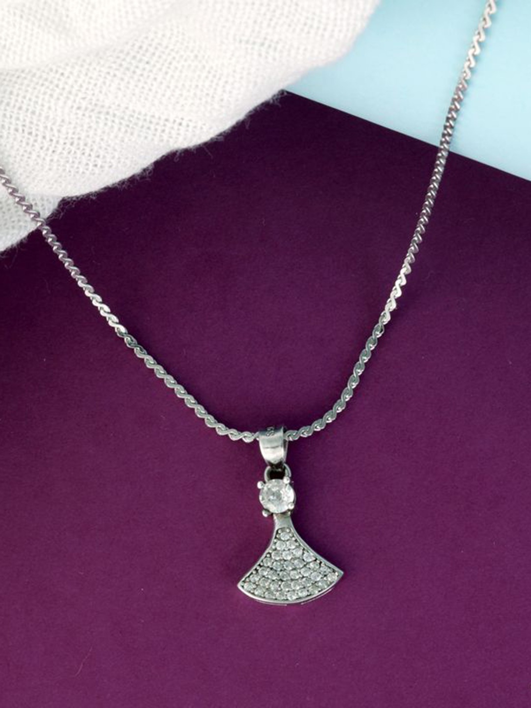 Tuanz Silver Jewelry Ballerina 925 Sterling Silver Rhodium-Plated Pendant With Chain
Tuanz Silver Jewelry Ballerina 925 Sterling Silver Rhodium-Plated Pendant With Chain