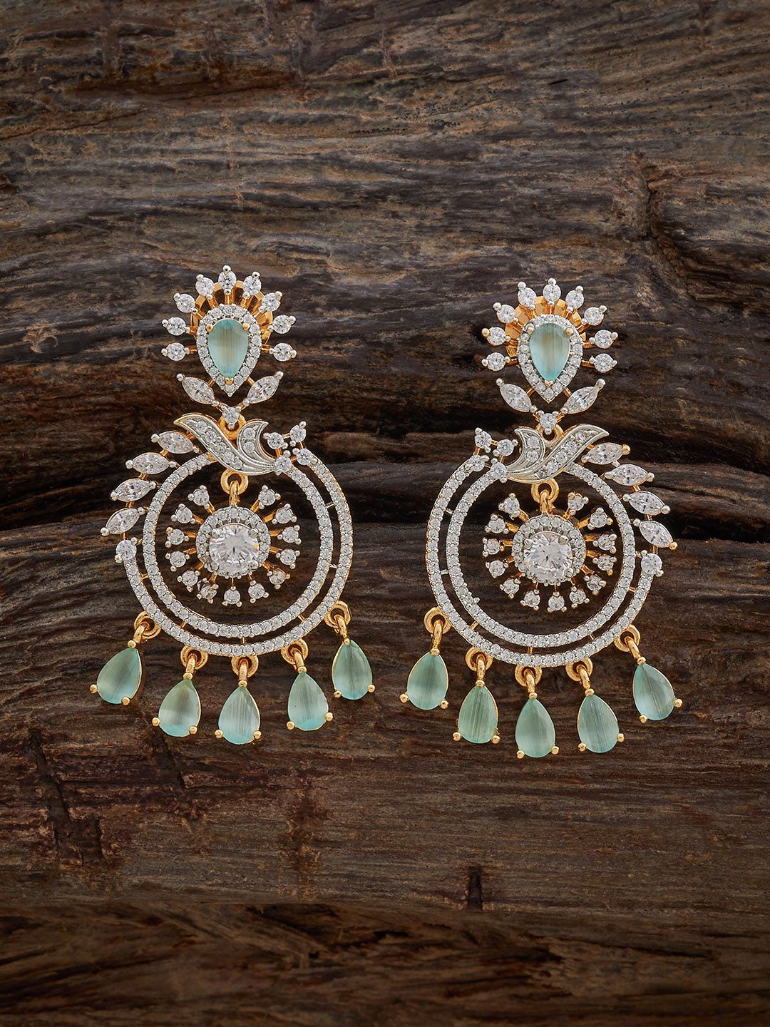 Kushal's Fashion Jewellery Rhodium-Plated Contemporary Artificial Stones Drop Earrings, White
Kushal's Fashion Jewellery Rhodium-Plated Contemporary Artificial Stones Drop Earrings, White