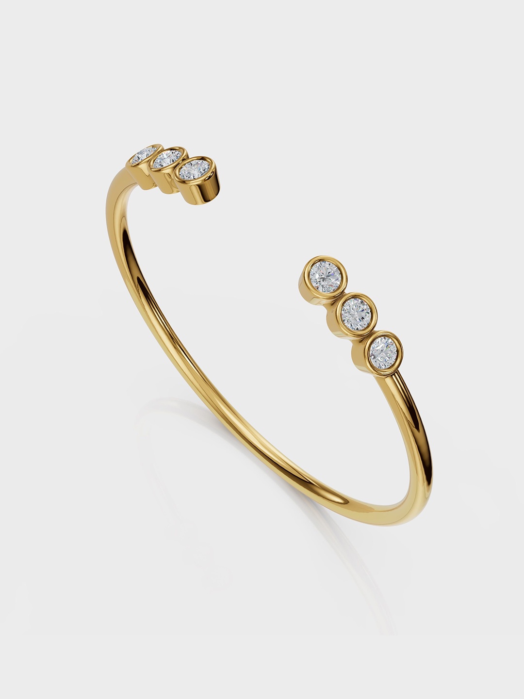 Anushka Jain Jewellery Women 925 Sterling Silver Gold-Plated Cubic Zirconia Cuff Bracelet
Anushka Jain Jewellery Women 925 Sterling Silver Gold-Plated Cubic Zirconia Cuff Bracelet