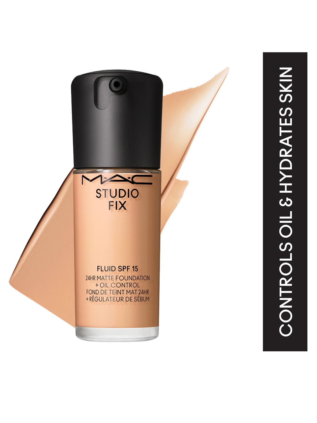 M.A.C Studio Fix Fluid SPF 15 24Hr + Oil Control Matte Foundation 30 ml - Shade N6.5, Beige
M.A.C Studio Fix Fluid SPF 15 24Hr + Oil Control Matte Foundation 30 ml - Shade N6.5, Beige