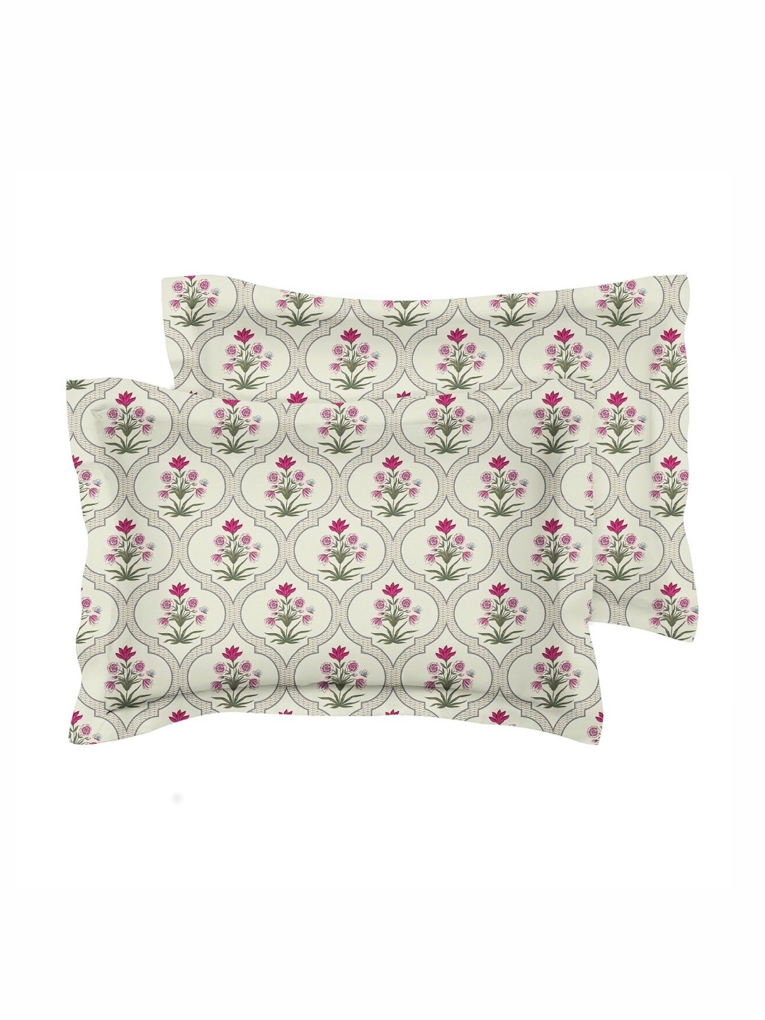 bsb home Valancia Pink 2 Pieces Floral Printed 180 TC Pure Cotton Rectangle Pillow Covers
bsb home Valancia Pink 2 Pieces Floral Printed 180 TC Pure Cotton Rectangle Pillow Covers