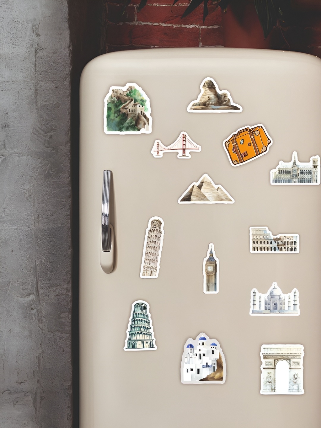 CVANU Wooden Magnetic Cutout 33 - Pcs White & Grey Wooden Mini Magnetic Sticker for Fridge
CVANU Wooden Magnetic Cutout 33 - Pcs White & Grey Wooden Mini Magnetic Sticker for Fridge