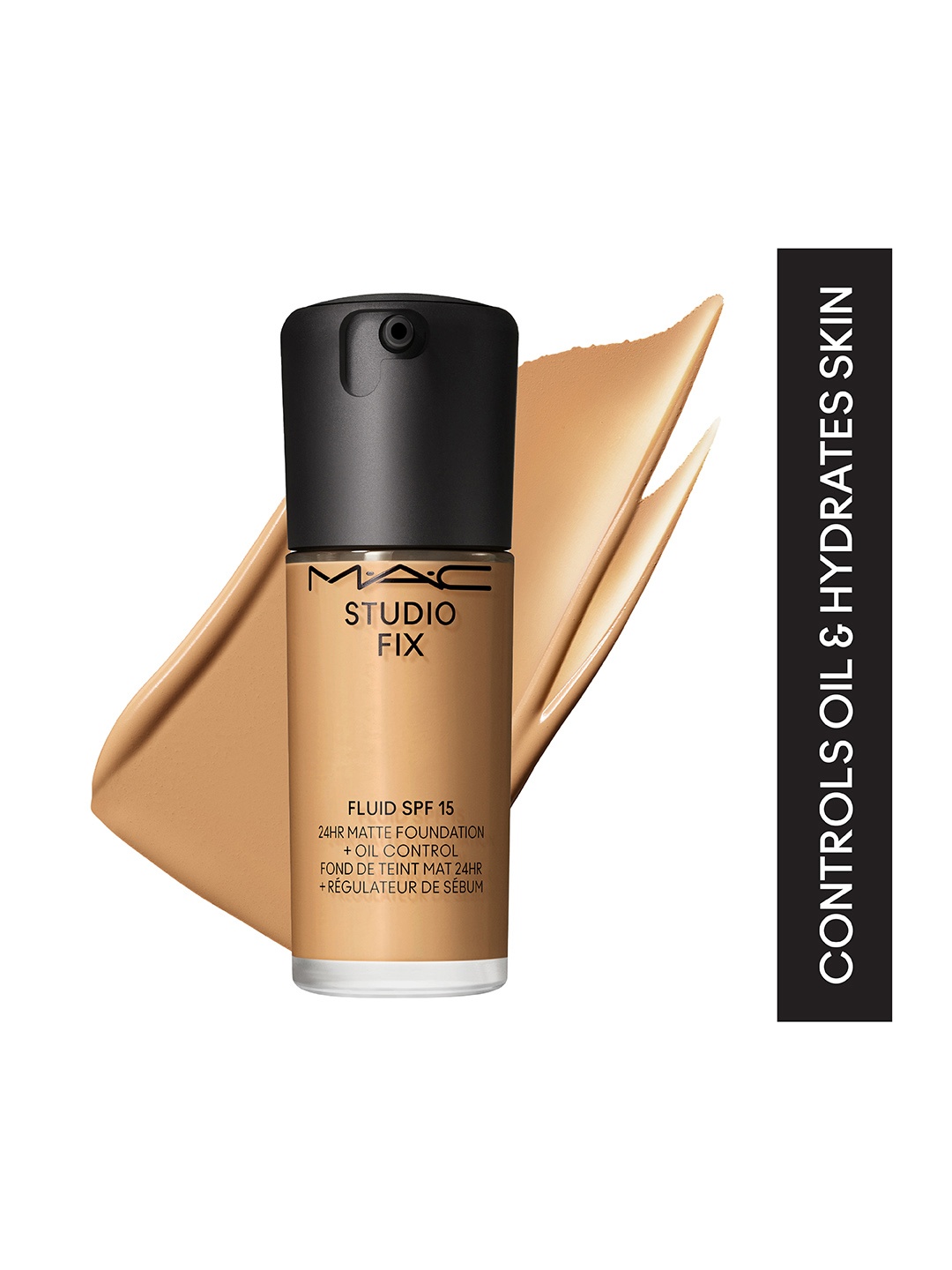 M.A.C Studio Fix Fluid SPF 15 24Hr + Oil Control Matte Foundation 30 ml - Shade NC38, Beige
M.A.C Studio Fix Fluid SPF 15 24Hr + Oil Control Matte Foundation 30 ml - Shade NC38, Beige