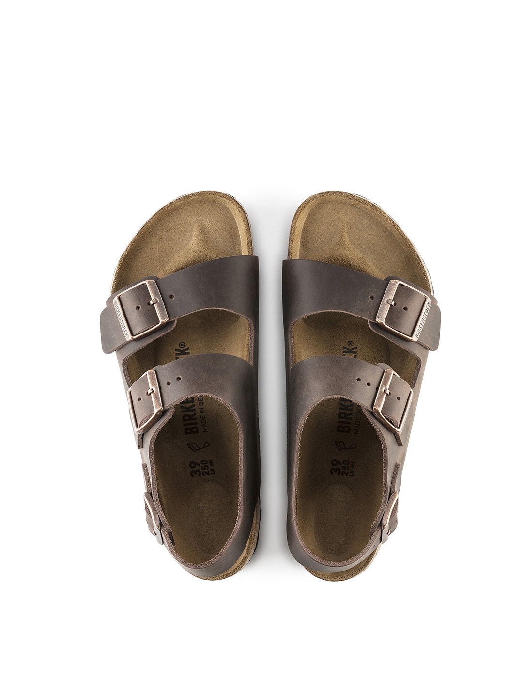 Birkenstock Milano Natural Leather Oiled Habana Narrow Width Back Strap Sandals, Brown
Birkenstock Milano Natural Leather Oiled Habana Narrow Width Back Strap Sandals, Brown