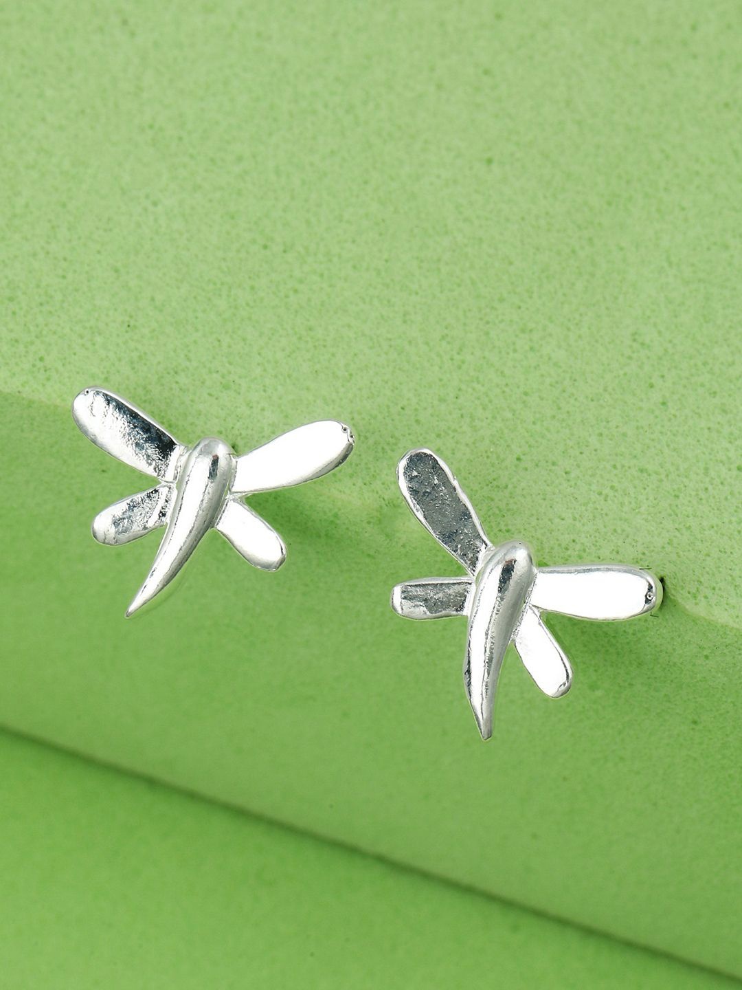 MAIRA 925 Sterling Silver Rhodium-Plated Cubic Zirconia Stone Studded Contemporary Studs
MAIRA 925 Sterling Silver Rhodium-Plated Cubic Zirconia Stone Studded Contemporary Studs