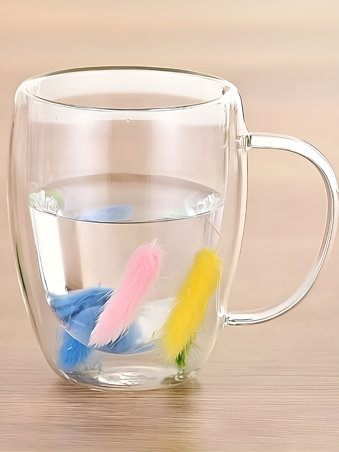 BonZeaL Assorted Floral Borosilicate Glass Transparent Finish Quill Floral Mug 300 ml
BonZeaL Assorted Floral Borosilicate Glass Transparent Finish Quill Floral Mug 300 ml