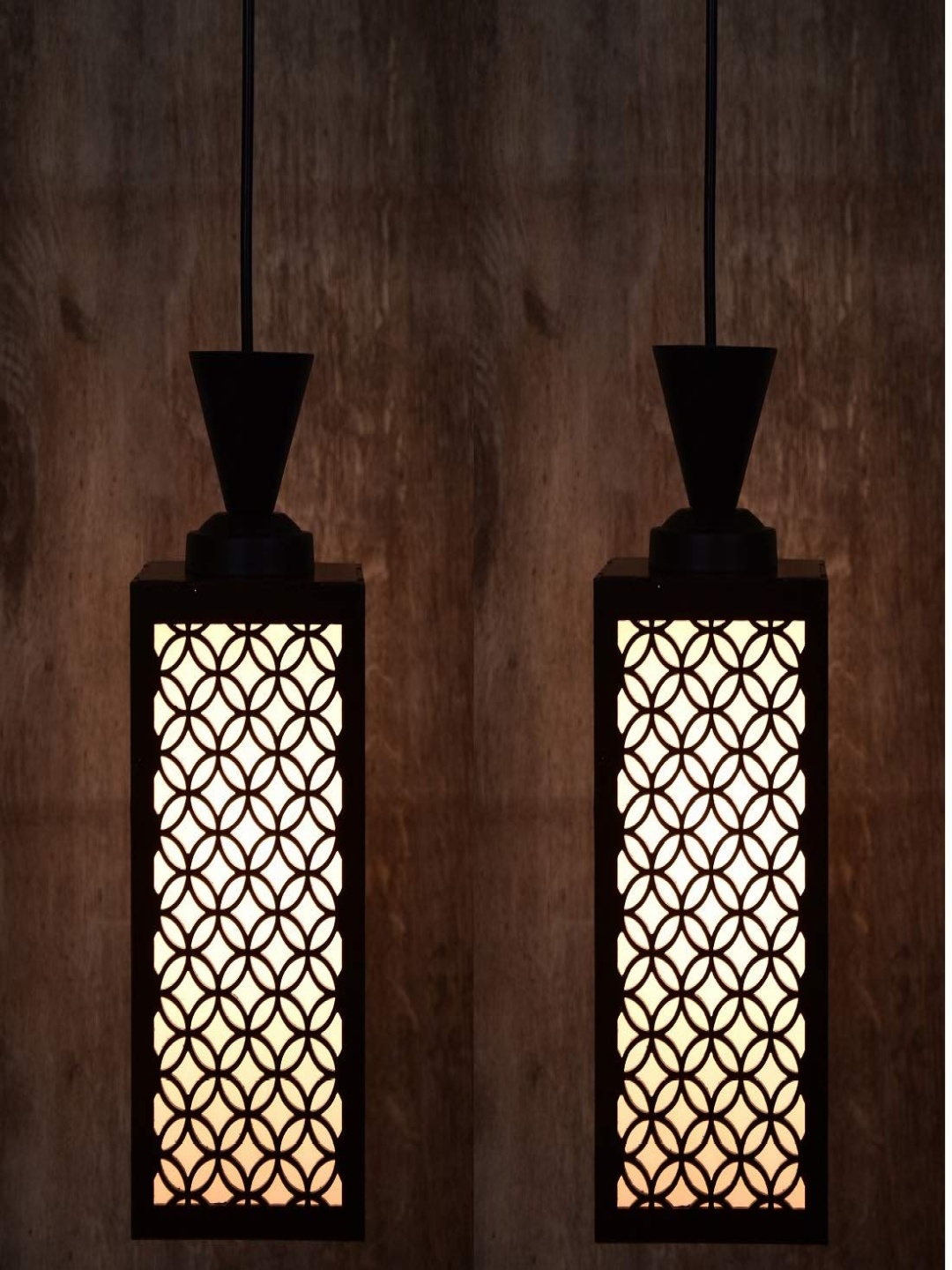 Gojeeva Black & White 2 Pieces Textured Wooden Square Shaped Contemporary Ceiling Lamps
Gojeeva Black & White 2 Pieces Textured Wooden Square Shaped Contemporary Ceiling Lamps
