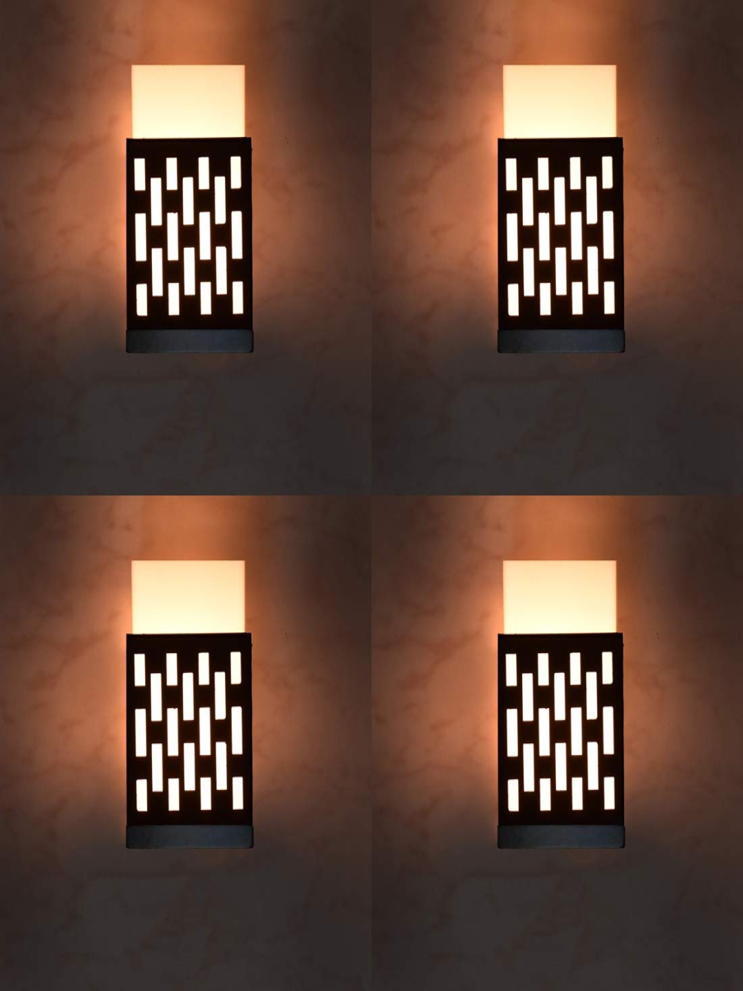 Gojeeva Black & White 4 Pieces Textured Contemporary Wooden Rectangle Shaped Wall Lamp
Gojeeva Black & White 4 Pieces Textured Contemporary Wooden Rectangle Shaped Wall Lamp