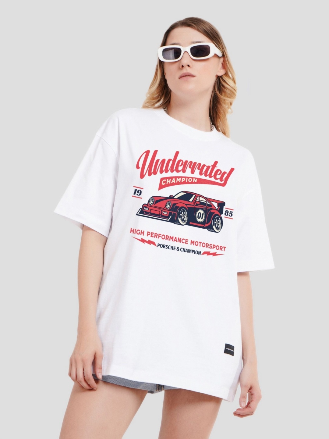 Underrated Club Women Typography Printed Drop-Shoulder Sleeves Bio Finish T-shirt, White
Underrated Club Women Typography Printed Drop-Shoulder Sleeves Bio Finish T-shirt, White