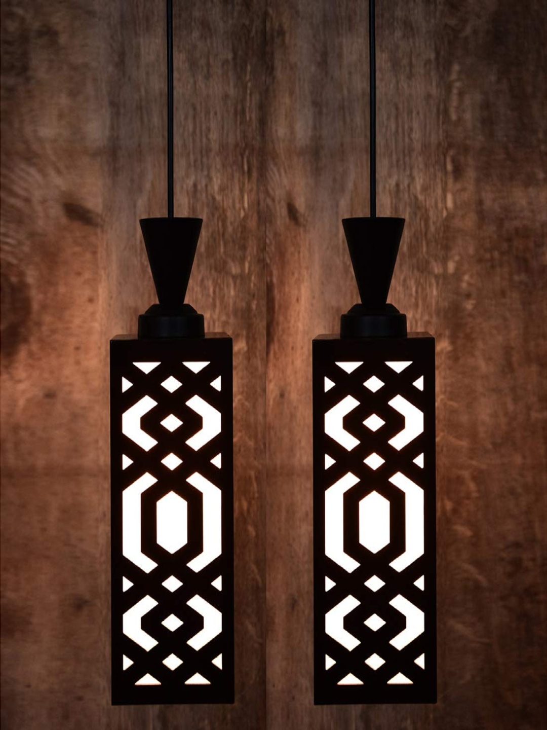 Gojeeva Black & White 2 Pieces Textured Wooden Contemporary Rectangle Shaped Ceiling Lamps
Gojeeva Black & White 2 Pieces Textured Wooden Contemporary Rectangle Shaped Ceiling Lamps