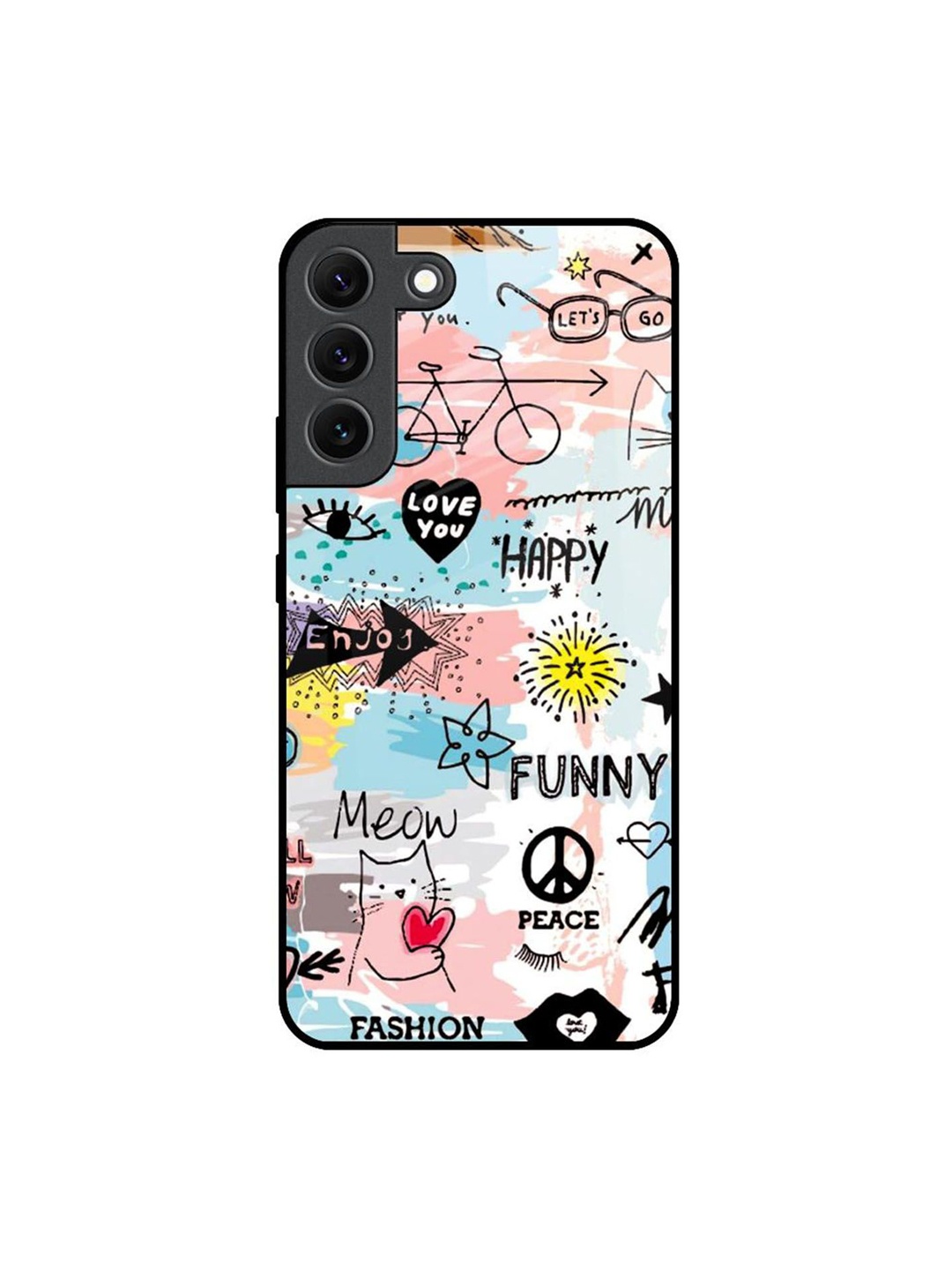 QRIOH Typography Printed Samsung Galaxy S22 Back Case Mobile Accessories, White
QRIOH Typography Printed Samsung Galaxy S22 Back Case Mobile Accessories, White