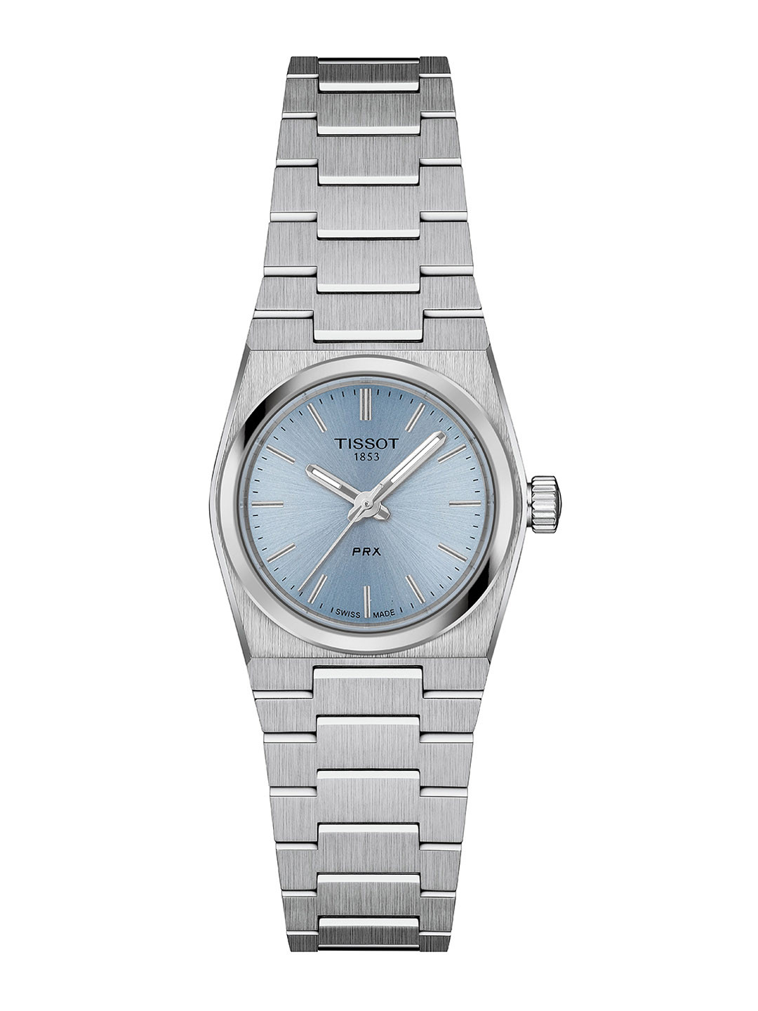 TISSOT Women Dial & Stainless Steel Bracelet Style Straps Analogue Watch T1370101135100, Turquoise blue
TISSOT Women Dial & Stainless Steel Bracelet Style Straps Analogue Watch T1370101135100, Turquoise blue