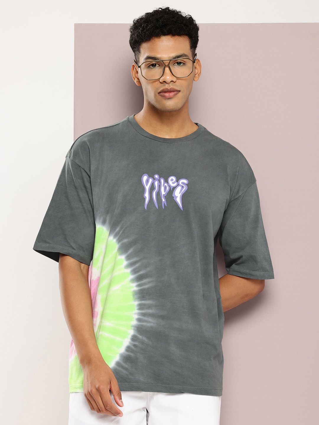 Kook N Keech Tie and Dye Drop-Shoulder Sleeves Pure Cotton Oversized T-shirt, Grey
Kook N Keech Tie and Dye Drop-Shoulder Sleeves Pure Cotton Oversized T-shirt, Grey