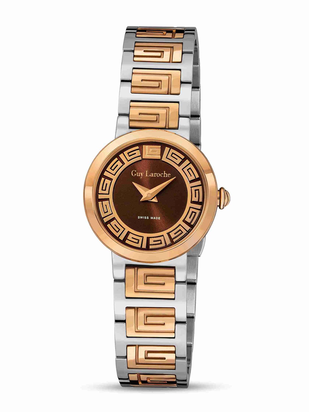 Guy Laroche Women Dial & Stainless Steel Bracelet Style Straps Analogue Watch GLWLG0001021, Brown
Guy Laroche Women Dial & Stainless Steel Bracelet Style Straps Analogue Watch GLWLG0001021, Brown