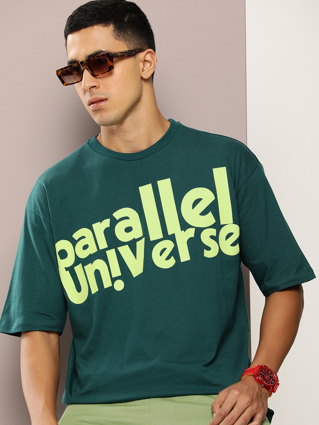 Kook N Keech Typography Printed Drop-Shoulder Sleeves Pure Cotton Oversized T-shirt, Green
Kook N Keech Typography Printed Drop-Shoulder Sleeves Pure Cotton Oversized T-shirt, Green