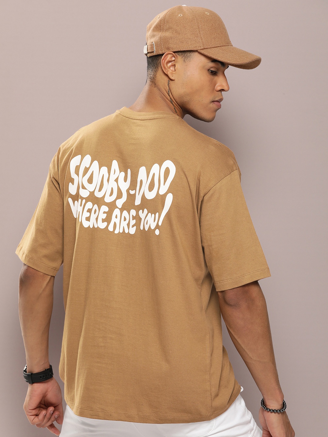 Kook N Keech Toons Printed Pure Cotton Drop-Shoulder Sleeves Oversized T-shirt, Brown
Kook N Keech Toons Printed Pure Cotton Drop-Shoulder Sleeves Oversized T-shirt, Brown