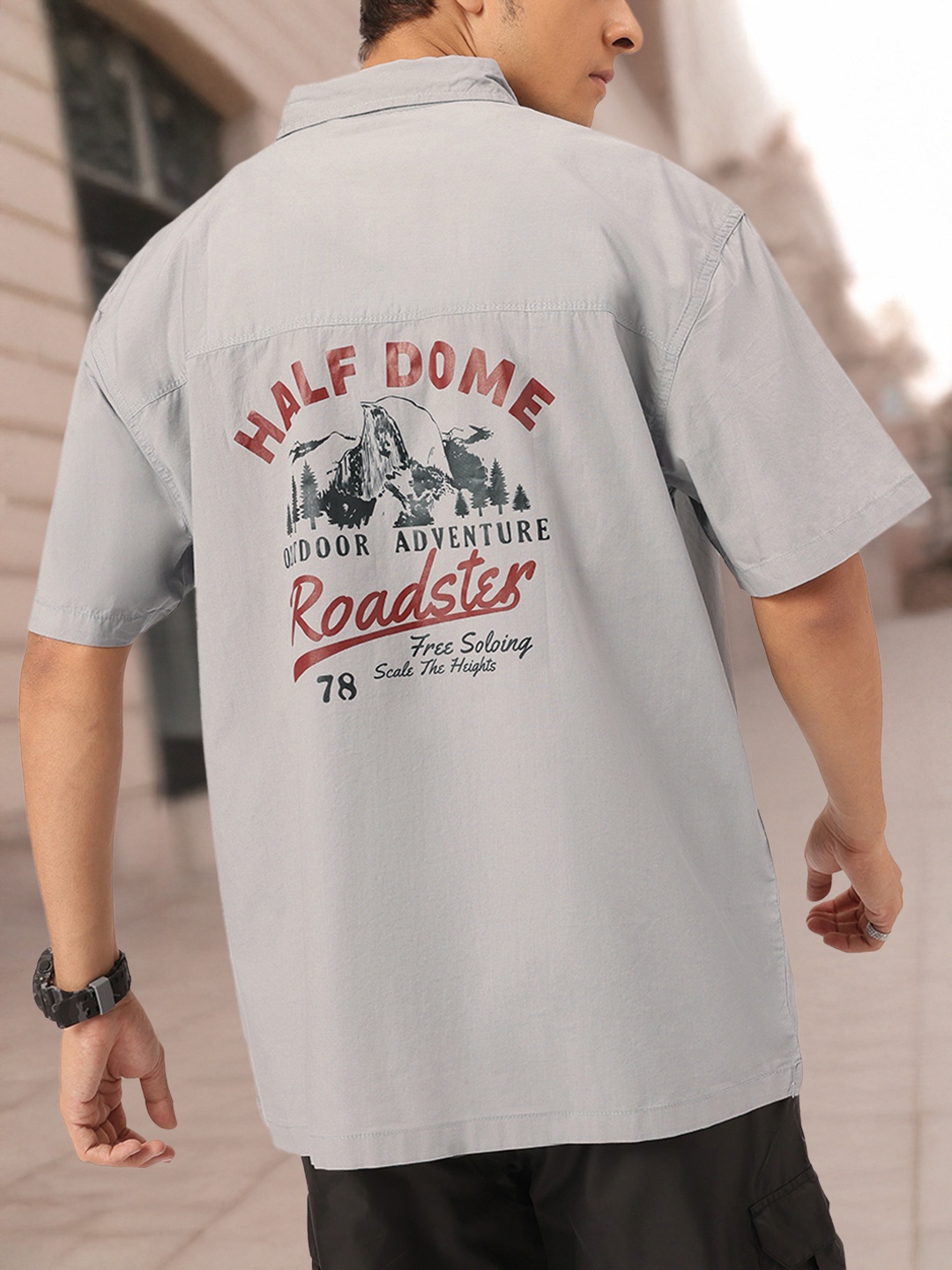 The Roadster Lifestyle Co. Contemporary Classic Logo Printed Pure Cotton Relaxed Shirt, Grey
The Roadster Lifestyle Co. Contemporary Classic Logo Printed Pure Cotton Relaxed Shirt, Grey